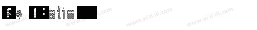 Pax 2 Italic字体转换